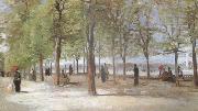 Vincent Van Gogh, Lane at the Jardin du Luxembourg  (nn04)